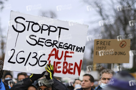 Coronademo in Berlin