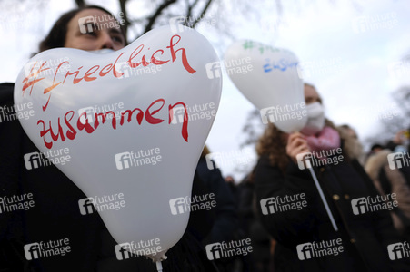 Coronademo in Berlin