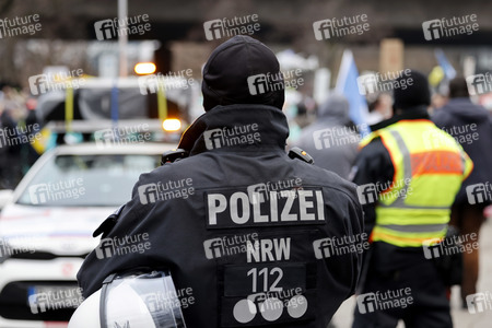 Coronademo in Düsseldorf