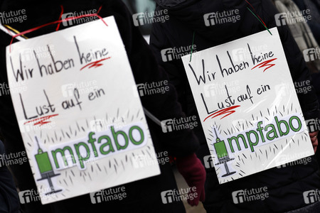 Coronademo in Düsseldorf