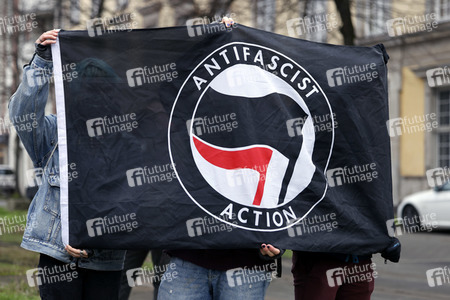 Coronademo in Düsseldorf