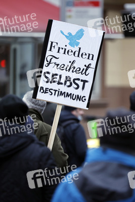 Coronademo in Düsseldorf