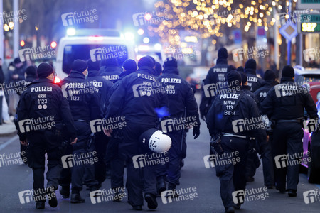 Coronademo in Düsseldorf