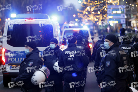 Coronademo in Düsseldorf