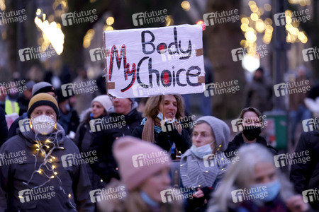 Coronademo in Düsseldorf