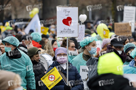 Coronademo in Düsseldorf