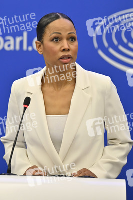 Pressekonferenz der Fraktion Die Grünen/EFA im EU-Parlament in Straßburg