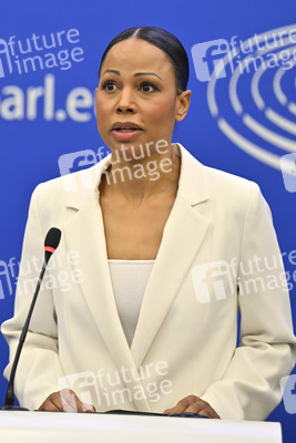 Pressekonferenz der Fraktion Die Grünen/EFA im EU-Parlament in Straßburg