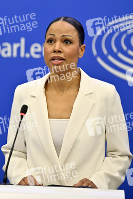Pressekonferenz der Fraktion Die Grünen/EFA im EU-Parlament in Straßburg