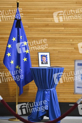 Gedenkfeier für David Sassoli im Europäischen Parlament in Straßburg