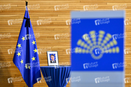 Gedenkfeier für David Sassoli im Europäischen Parlament in Straßburg