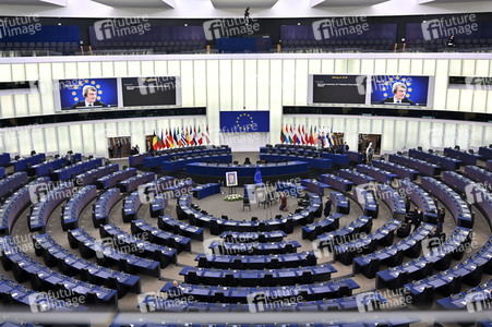 Gedenkfeier für David Sassoli im Europäischen Parlament in Straßburg