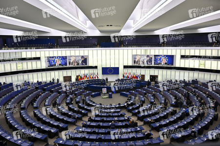 Gedenkfeier für David Sassoli im Europäischen Parlament in Straßburg