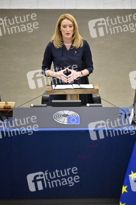 Gedenkfeier für David Sassoli im Europäischen Parlament in Straßburg