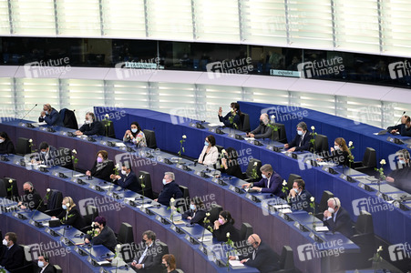 Gedenkfeier für David Sassoli im Europäischen Parlament in Straßburg
