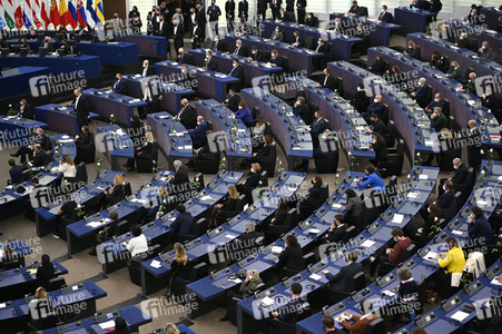 Gedenkfeier für David Sassoli im Europäischen Parlament in Straßburg