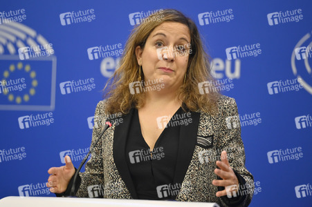Pressekonferenz der Fraktion S&D im EU-Parlament in Straßburg