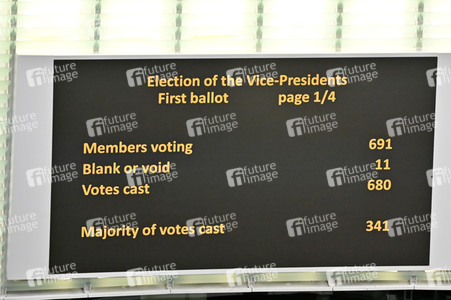 Wahl der Vizepräsidenten des Europäischen Parlaments in Straßburg