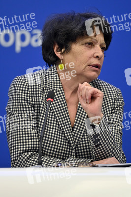 Pressekonferenz der Grünen im Europäischen Parlament in Straßburg