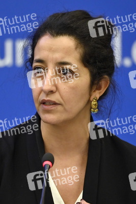 Pressekonferenz der Grünen im Europäischen Parlament in Straßburg