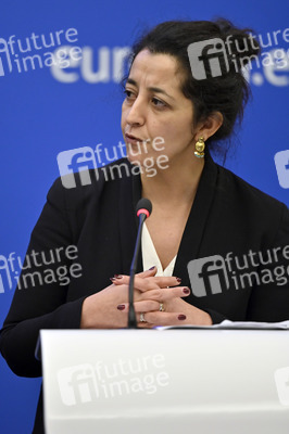 Pressekonferenz der Grünen im Europäischen Parlament in Straßburg