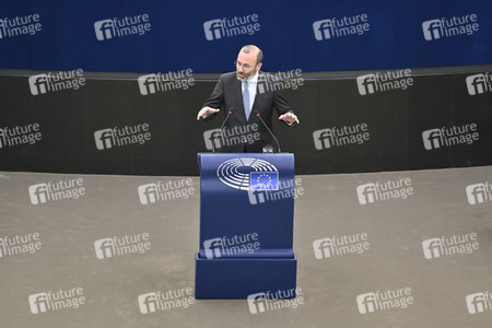 Plenartagung im Europäischen Parlament in Straßburg