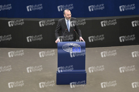 Plenartagung im Europäischen Parlament in Straßburg