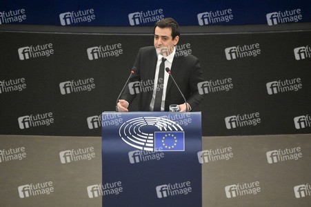 Plenartagung im Europäischen Parlament in Straßburg