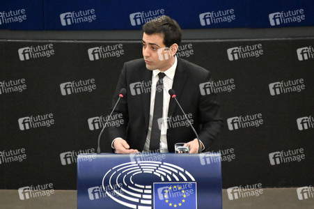 Plenartagung im Europäischen Parlament in Straßburg