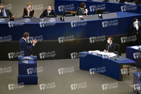 Plenartagung im Europäischen Parlament in Straßburg