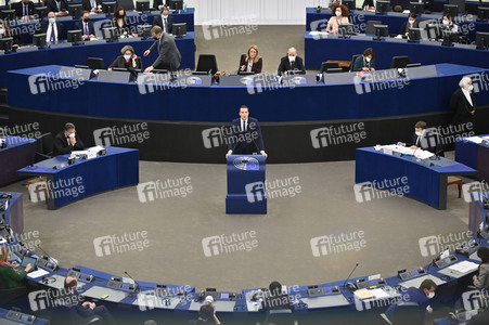 Plenartagung im Europäischen Parlament in Straßburg