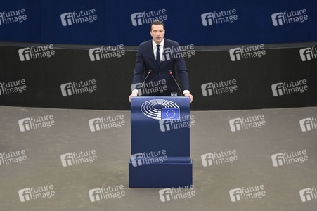 Plenartagung im Europäischen Parlament in Straßburg