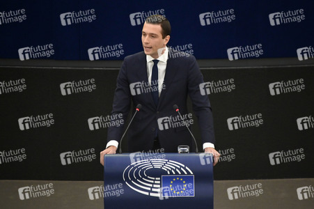 Plenartagung im Europäischen Parlament in Straßburg