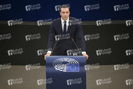 Plenartagung im Europäischen Parlament in Straßburg
