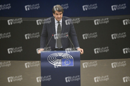 Plenartagung im Europäischen Parlament in Straßburg