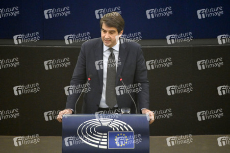 Plenartagung im Europäischen Parlament in Straßburg