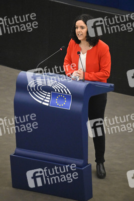 Plenartagung im Europäischen Parlament in Straßburg