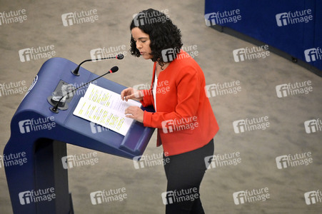 Plenartagung im Europäischen Parlament in Straßburg