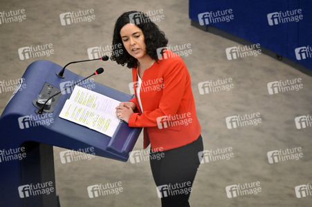 Plenartagung im Europäischen Parlament in Straßburg
