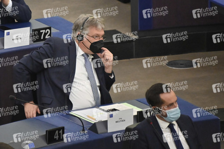 Plenartagung im Europäischen Parlament in Straßburg