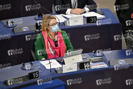Plenartagung im Europäischen Parlament in Straßburg