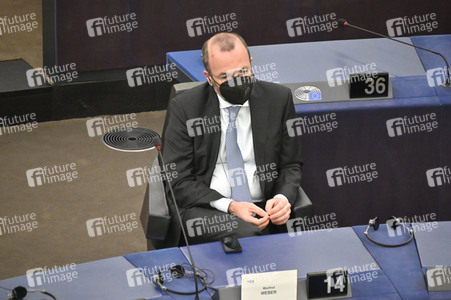 Plenartagung im Europäischen Parlament in Straßburg