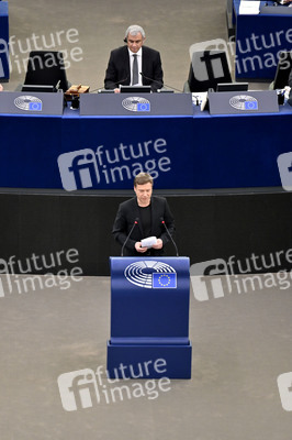 Plenartagung über den Digital Services Act im EU-Parlament in Straßburg