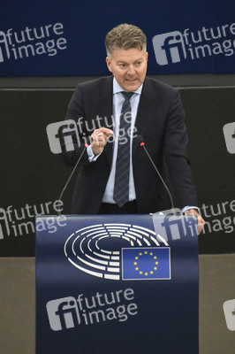 Plenartagung über den Digital Services Act im EU-Parlament in Straßburg