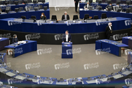 Plenartagung über den Digital Services Act im EU-Parlament in Straßburg