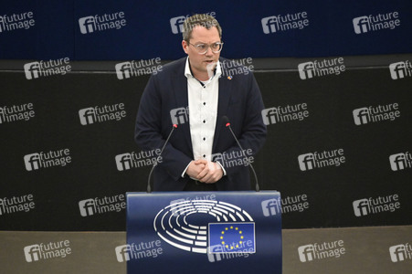 Plenartagung über den Digital Services Act im EU-Parlament in Straßburg