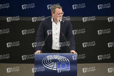 Plenartagung über den Digital Services Act im EU-Parlament in Straßburg