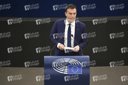 Plenartagung über den Digital Services Act im EU-Parlament in Straßburg