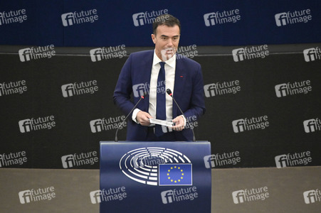 Plenartagung über den Digital Services Act im EU-Parlament in Straßburg