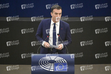 Plenartagung über den Digital Services Act im EU-Parlament in Straßburg